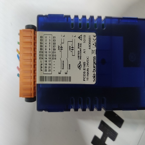 SAIA-BURGESS PCD3.E165 INPUT MODULE