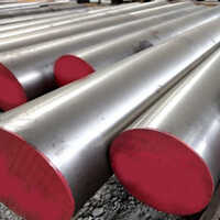 Cold Working Tool Steel Bar - Steel Alloy, Round Shape, Silver Color | High Levels Of Carbon, Chromium, Tungsten, Exceptional Hardness, Wear Resistance