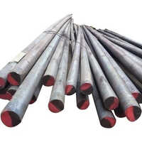 EN 4140 Steel Bar - Steel, Round Shape, Galvanized Finish, Silver Color | High Strength, Wear-Resistant, Heat Treated for Industrial Applications