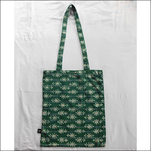 Cotton Bagru Print Tote Bag - Cotton Fabric, Various Sizes Available | Customized Colors, Unique Printed Designs