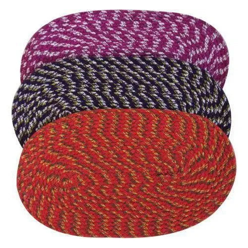16x12 Inch Cotton Door Mat - Cotton Material, 16x12 Inch Size | Customized Colors, Anti-Slip Feature, Multi-Use for Home and Hotel Flooring
