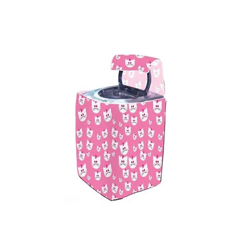 Top Model Fully Automatic Washing Machine Covers - Multicolor Printed Design, 23 x 23 x 35 Inch Size | Durable Protection for Your Washing Machine