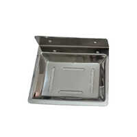 Stainless Steel Soap Dish - 3x4 Inches | Glossy Finish, Rust-resistant, Bacteria-resistant, Stylish Design