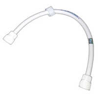 Ptmt Connection Pipe - Plastic, 18 Inch Length, 2 Millimeter Thickness, White Color - Durable, Corrosion Resistant, Easy To Install And Maintain