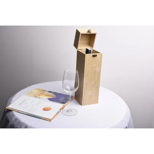 Cardboard Wine Bottle Jute Box