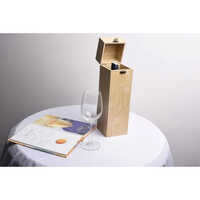 Cardboard Wine Bottle Jute Box