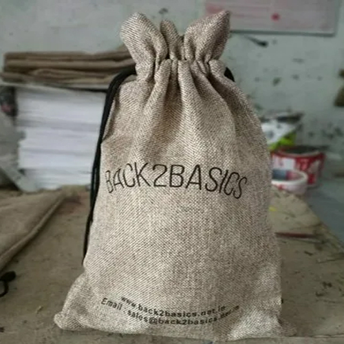Jute Fabric Potli Bag
