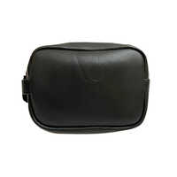 Rubber Vanity Cases - High-quality Rubber, 10x6x4 Inches, Black | Moisture Proof, Zipper Top, Hygienic Organizer For Personal Use