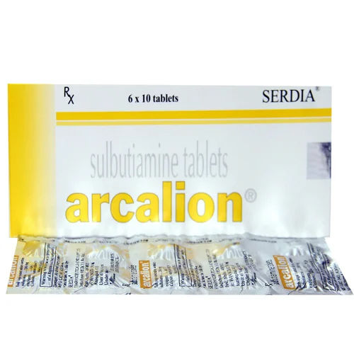 200 mg Sulbutiamine  Arcalion Tablets