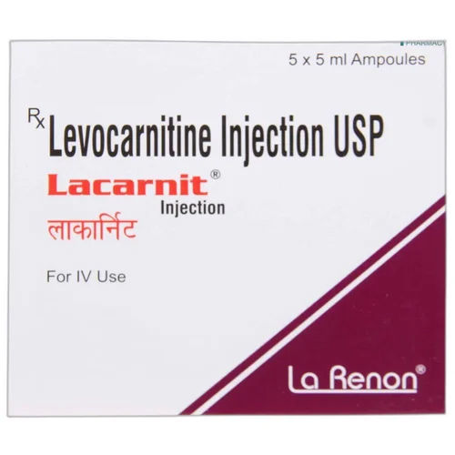 5Ml Lacarnit  Injection General Medicines