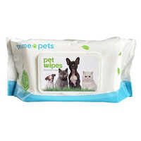 100PCS FDA GMP Pet Tissues For Dog Cleaning  Grooming No Scent