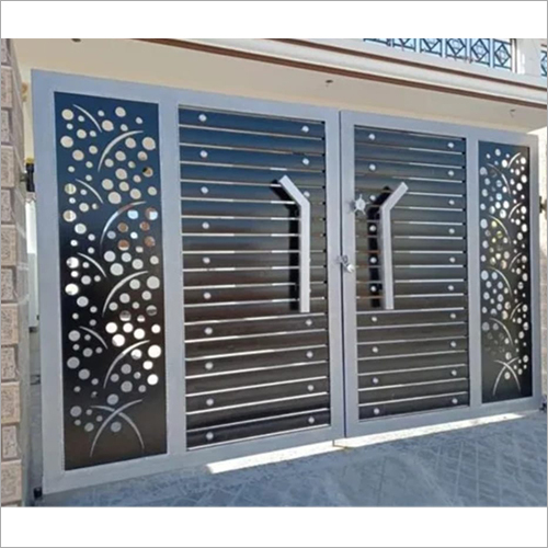 Mild Steel Gate - Stainless Steel Material | Durable Gate Design, Robust Structure for Enhanced Security and Longevity