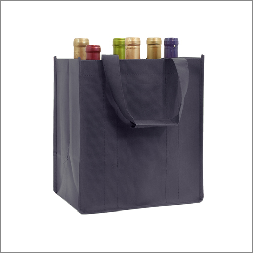 Silk Printing Non Woven  Bottle Bag
