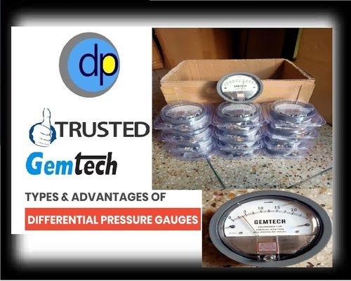 Series S2000 GEMTECH Differential Pressure Gauges by Bathinda Punjab