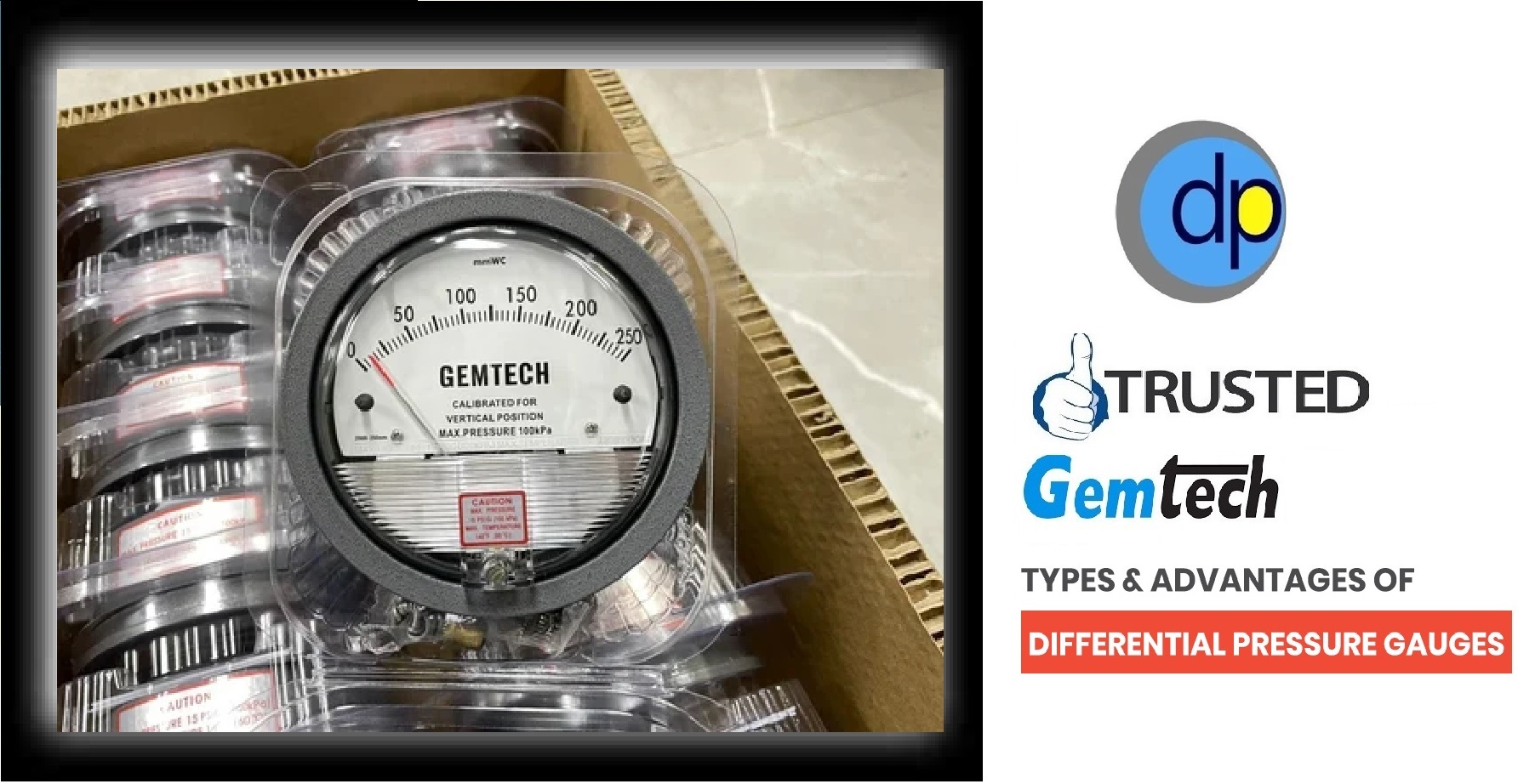 Series S2000 GEMTECH Differential Pressure Gauges by Bathinda Punjab