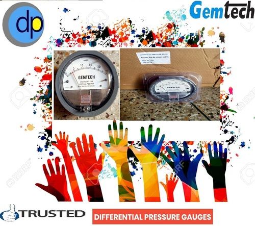 Series G2000 GEMTECH Differential Pressure Gauges by Vadodara Gujarat