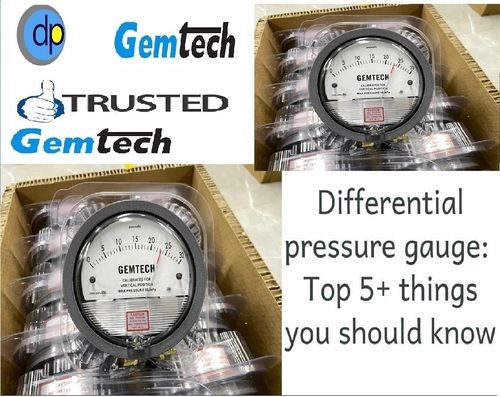 Series G2000 Gemtech Differential Pressure Gauges By Bengaluru Karnataka at  Best Price in Delhi | D. P. Engineers