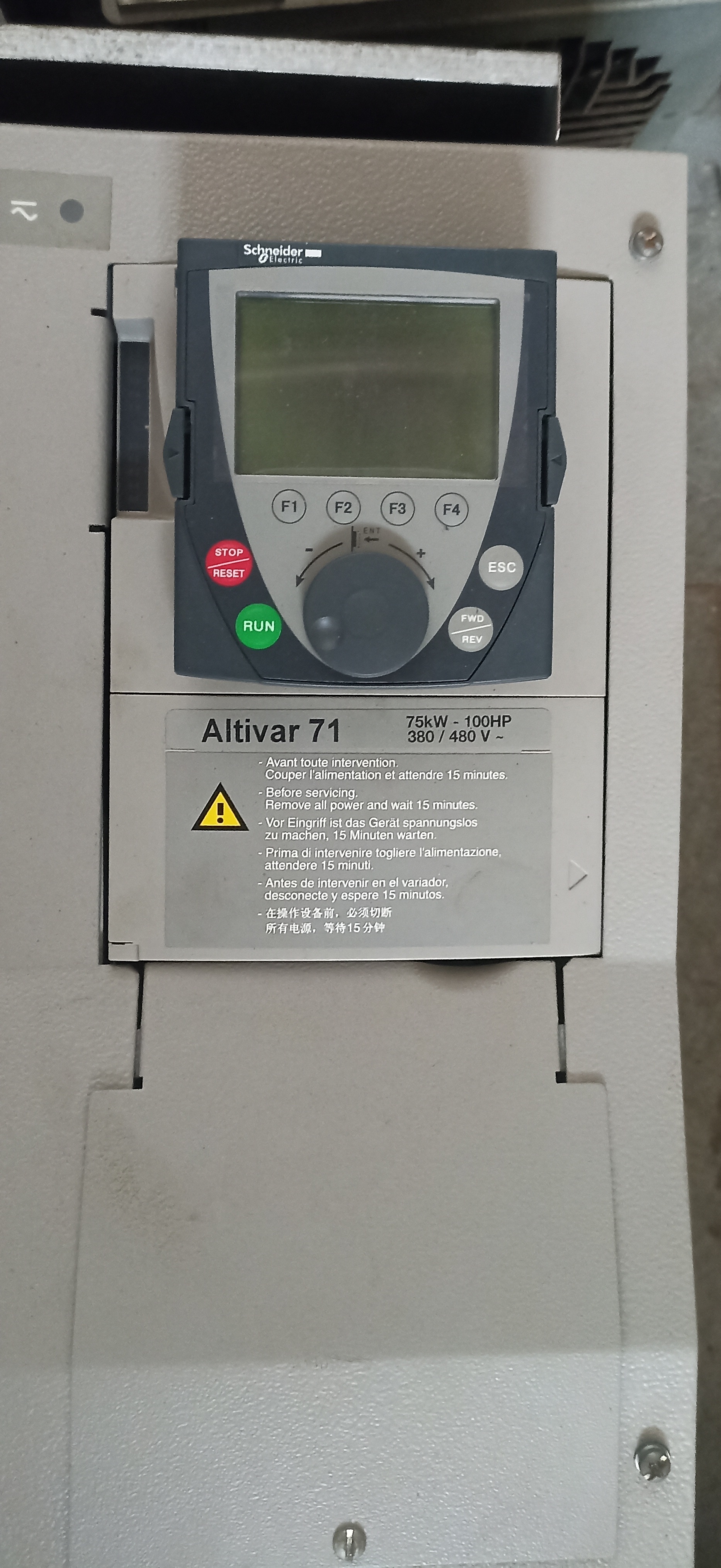 TELEMECANIQUE 100 HP AC DRIVE