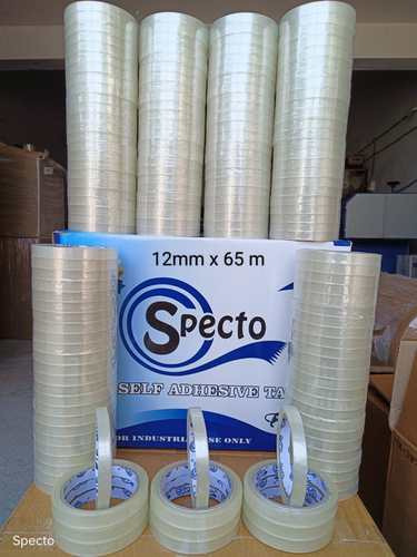 BOPP Packaging Clear / Transparent Tape 12mm X 65m