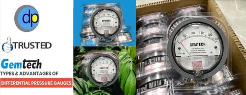 Series G2000 GEMTECH Differential Pressure Gauges by Rewari Haryana