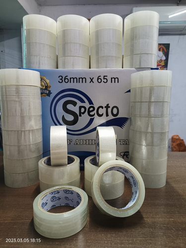 BOPP Packaging Clear Transparent Tape 36 mm X 65 m