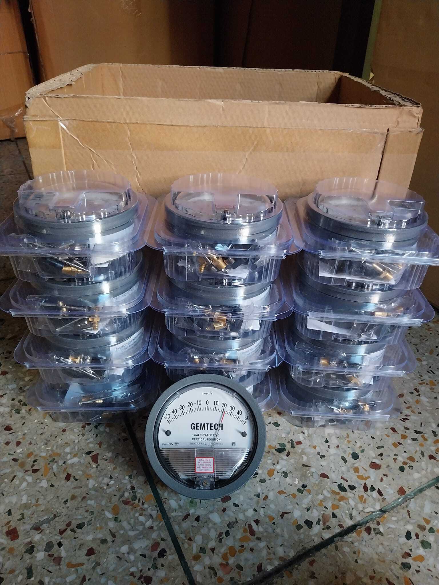 GEMTECH Differential Pressure Gauge Supplier In Hapur Uttar Pradesh