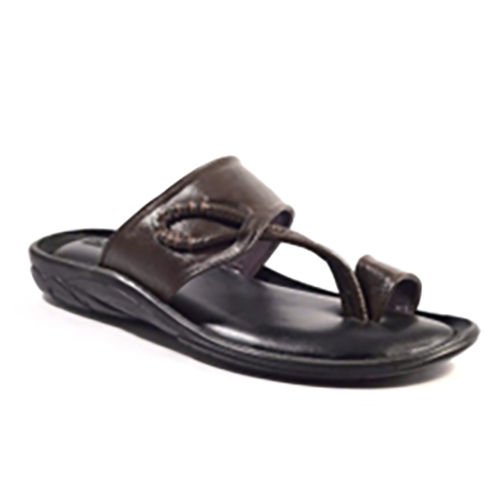 RLX905BRN  Synthetic Leather Slipper