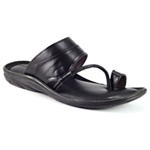 RLX902BLK Synthetic Leather Slipper