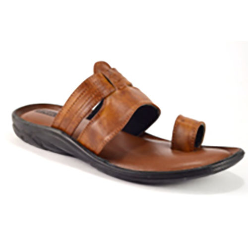 Brown Rlx904tan Synthetic Leather Slipper