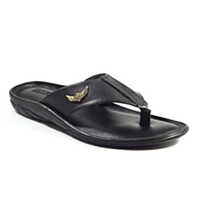 RLX910BLK Synthetic Leather Slipper