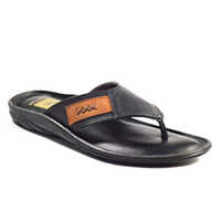RLX914BLK Synthetic Leather Slipper