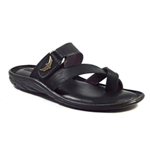 RLX901BLK Synthetic Leather Slipper