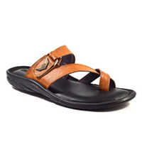 RLX901TAN Synthetic Leather Slipper