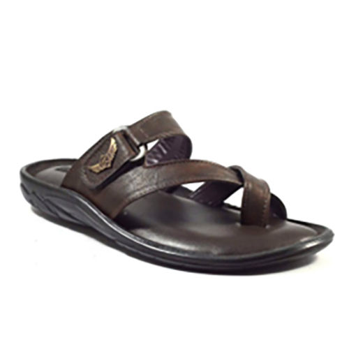 RLX901BRN Synthetic Leather Slipper