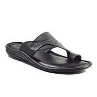 RLX909BLK Synthetic Leather Slipper