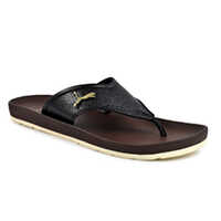 WH9025BLK Synthetic Leather Slipper