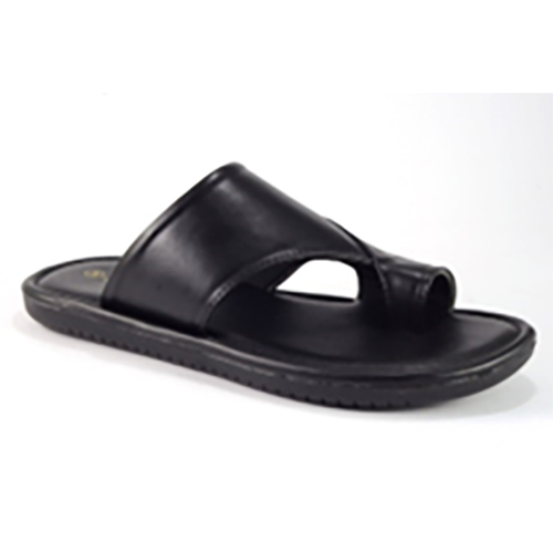 AIR21014BLK Synthetic Leather Mens Slipper
