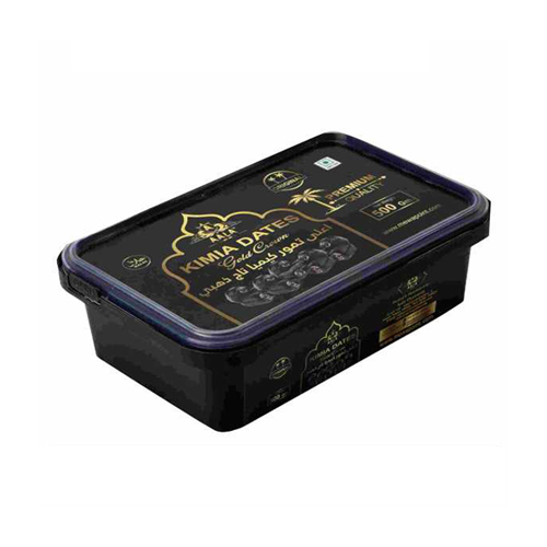 Dates Packing Container - Plastic, 700ml Volume, Eco-Friendly Design | Heat Resistant, Polished Finish, Clear Window Display