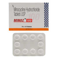 Minocycline Hydrochloride Tablets - 100 Mg, 10x10 Tablet Packaging | Usage In Hospitals, Store In Cool And Dry Place, As Directed By Doctor