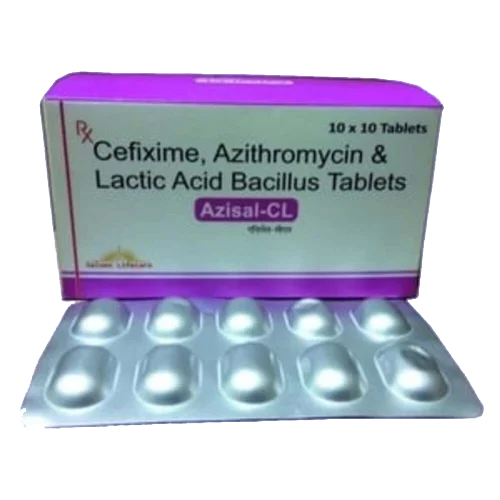 Cefixime Azithromycin And Lactic Acid Bacillus