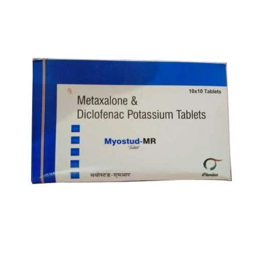 Metxalone And Diclofenac Potassium Tablets Age Group: Adult