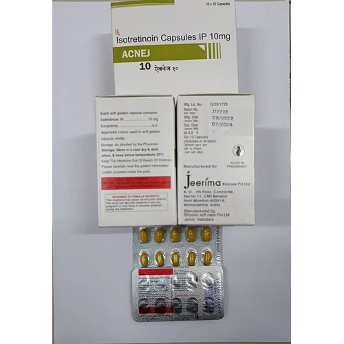 Isotretinoin Capsules 10 Mg