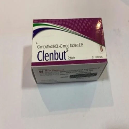 Clen-Buterol Tablets 40 Mg General Medicines