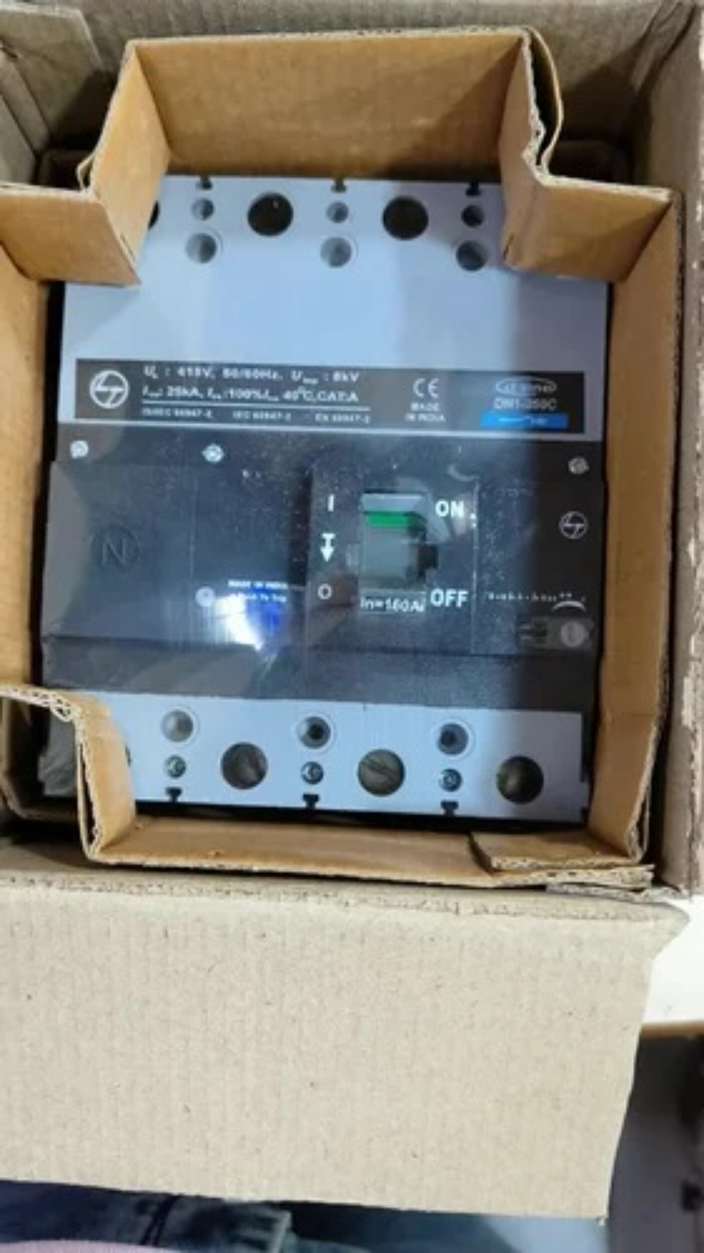 MCCB 80 AMP 3 Pole DU100