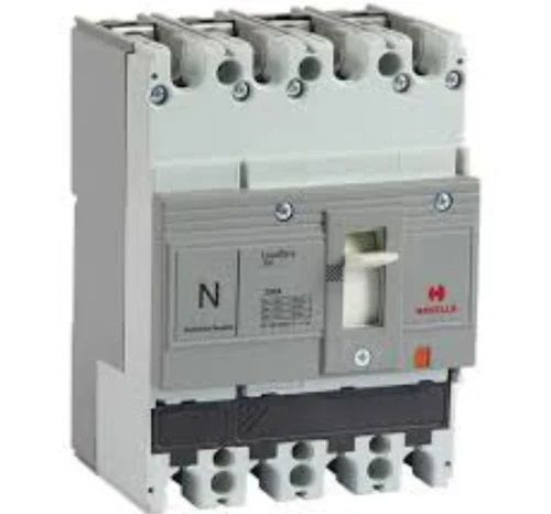 Grey Havells 40A Four Pole Mccb