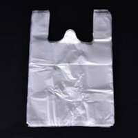 White Polyethene bag