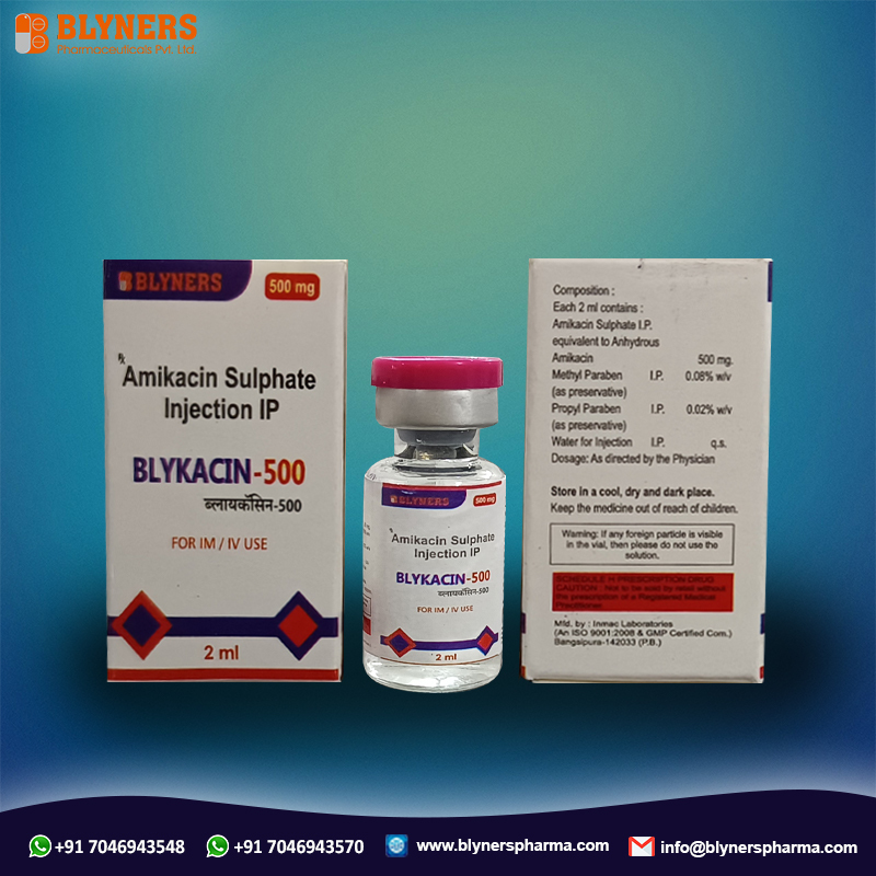 Amikacin Injection 500 mg/ 2 ml