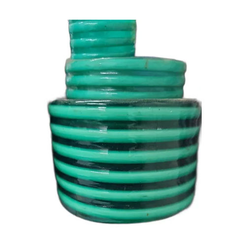 Round Pvc Green Suction Pipe