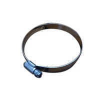 Stainless Steel Hose Pipe Fitting - 4 Inch Diameter, 1mm Thickness, Silver Color | Industrial & Commercial Use, Round Shape