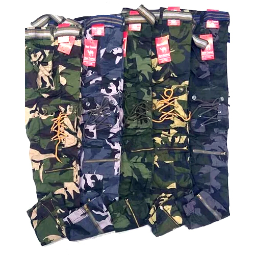 Mens Army Cargo Pant